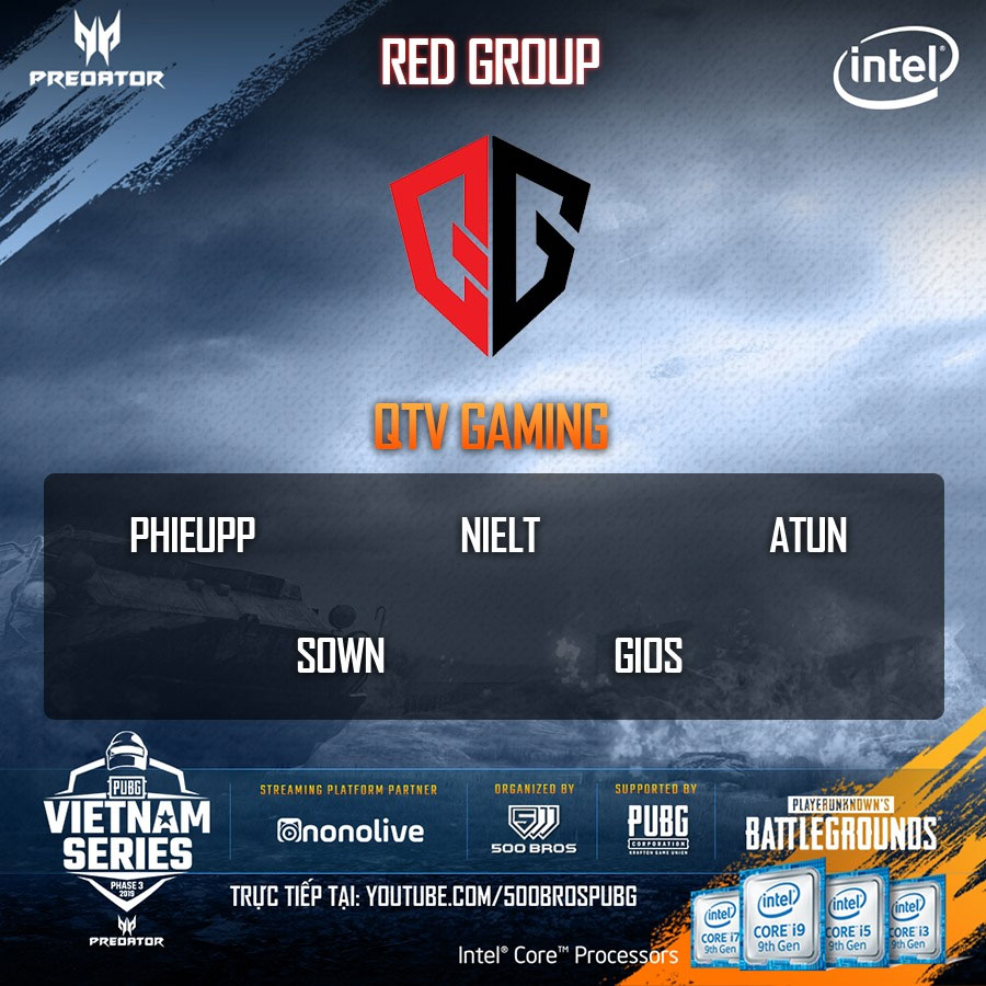 Trực tiếp Predator PUBG Vietnam Series Phase 3 - Vòng Contender ngày 20/8 Trực tiếp Predator PUBG Vietnam Series Phase 3 - Vòng Contender ngày 20/8