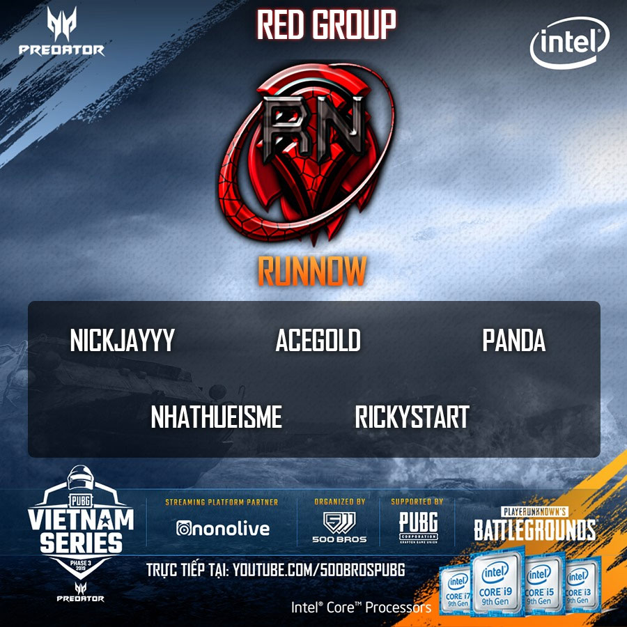 Trực tiếp Predator PUBG Vietnam Series Phase 3 - Vòng Contender ngày 20/8 Trực tiếp Predator PUBG Vietnam Series Phase 3 - Vòng Contender ngày 20/8