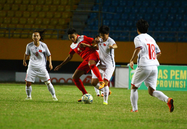 Kết quả Nữ Việt Nam vs Nữ Myanmar (4-0): Công thủ toàn diện, Nữ Việt Nam khẳng định ngôi đầu