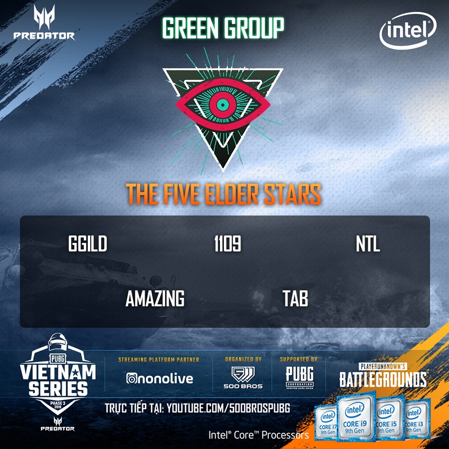 Trực tiếp Predator PUBG Vietnam Series Phase 3 - Vòng Contender ngày 21/8 Trực tiếp Predator PUBG Vietnam Series Phase 3 - Vòng Contender ngày 21/8