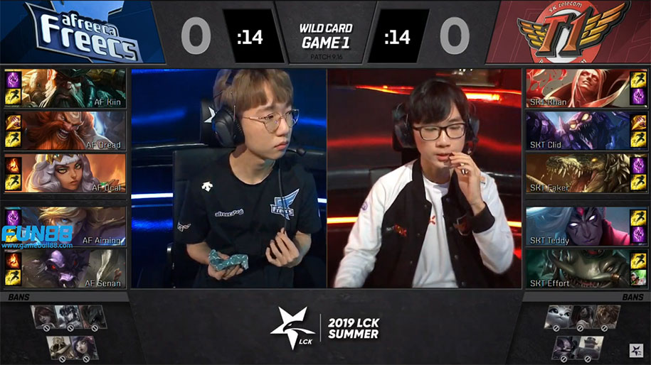 Playoffs LCK Mùa Hè 2019: SKT nhọc nhắn đánh bại AF nhờ Faker