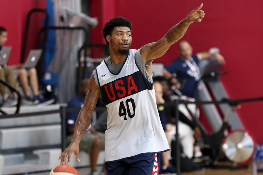 Marcus Smart báo tin mừng cho CĐV tuyển Mỹ hậu chấn thương