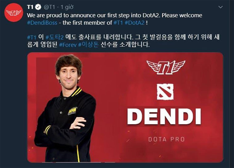 SK Telecom T1 thành lập đội tuyển Dota 2