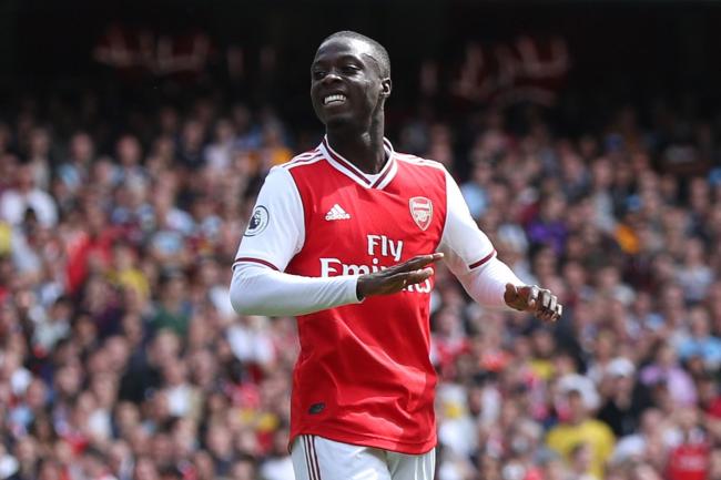 Pepe được tô đậm cho trận Liverpool vs Arsenal Pepe được tô đậm cho trận Liverpool vs Arsenal