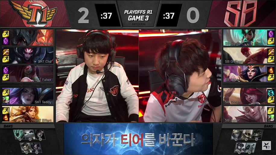 Kết quả Playoffs LCK Mùa Hè 2019: SKT hủy diệt SB Kết quả Playoffs LCK Mùa Hè 2019: SKT hủy diệt SB