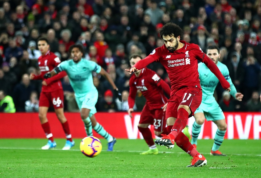 Salah khiến hàng thủ Arsenal sợ sốt vó trước trận gặp Liverpool