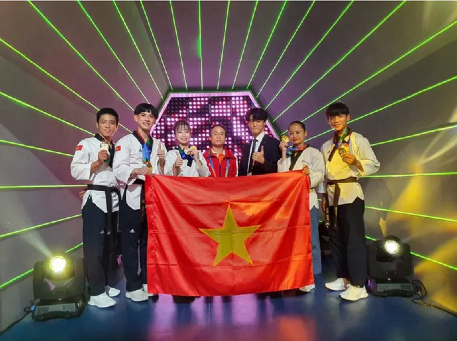 Taekwondo Việt Nam thắng lớn, Châu Tuyết Vân xuất sắc giành HCV