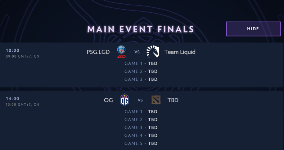 Kết quả TI9 Main Event ngày 5: Liquid thăng hoa, OG tiến tới chung kết Kết quả TI9 Main Event ngày 5: Liquid thăng hoa, OG tiến tới chung kết