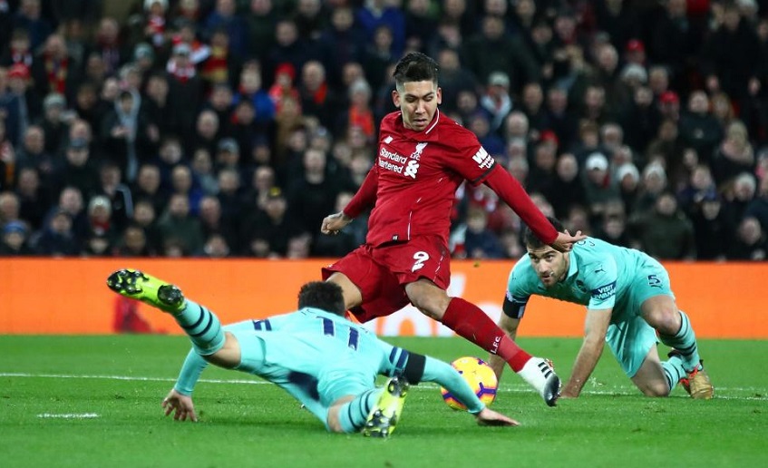 Firmino cán mốc mới với Liverpool trước nạn nhân quen thuộc Arsenal