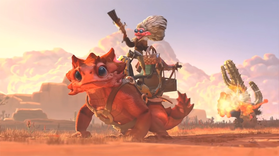 Snapfire, hero Dota 2 mới vừa xuất hiện tại TI9