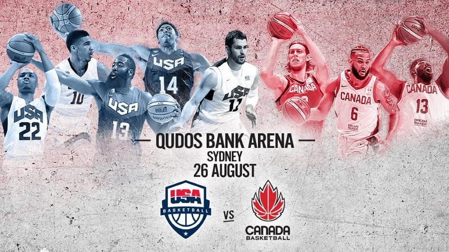 Trực tiếp bóng rổ giao hữu: Mỹ vs Canada