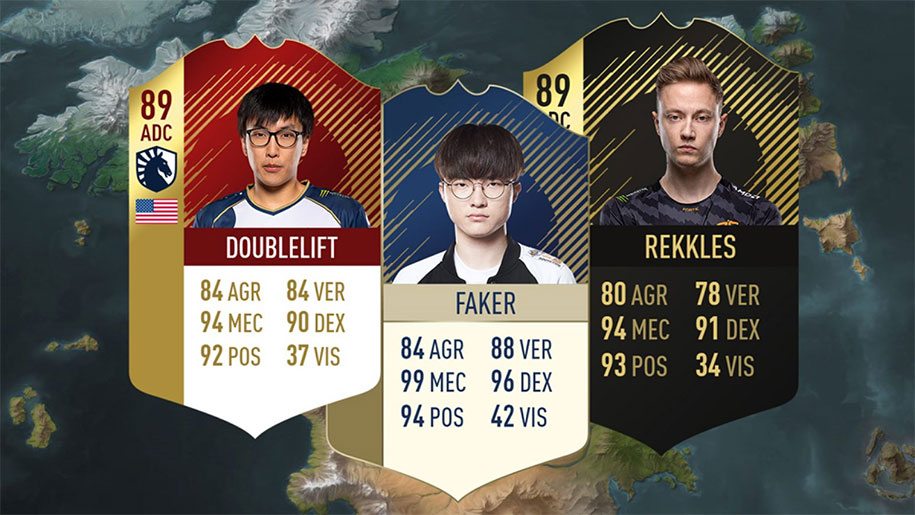 Khi tuyển thủ LMHT có chỉ số như FIFA?