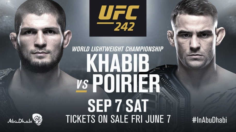 Lịch thi đấu UFC 242: Khabib vs Poirier