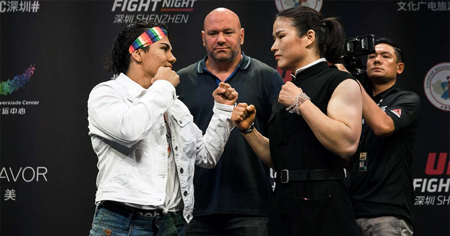 UFC Fight Night 157: Weili Zhang chỉ mất 42 giây để trở thành tân vương!