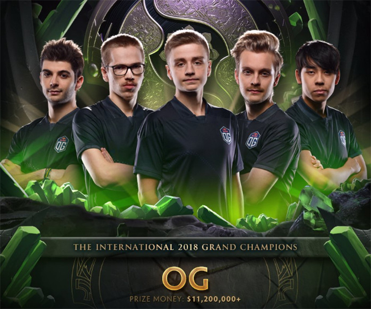 OG - Đội tuyển vĩ đại nhất trong lịch sử Dota 2 OG - Đội tuyển vĩ đại nhất trong lịch sử Dota 2