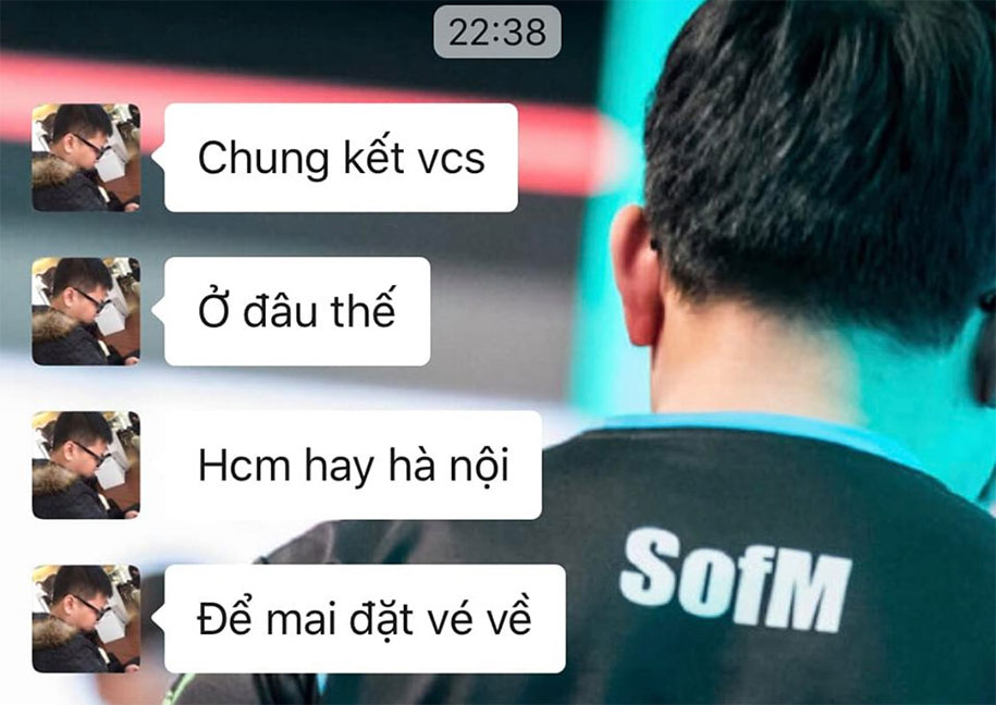 SofM được Hoàng Luân mời bình luận chung kết VCS Mùa Hè SofM được Hoàng Luân mời bình luận chung kết VCS Mùa Hè
