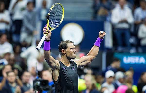 Kết quả quần vợt US Open: Rafael Nadal cưỡi ngựa xem hoa