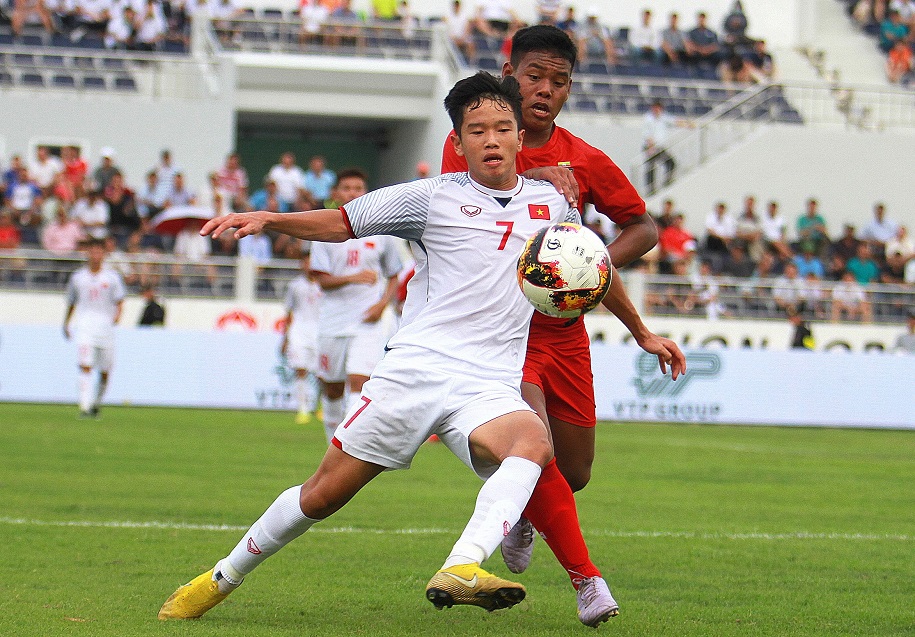 Kết quả U15 Quốc tế 2019: Việt Nam vất vả đánh bại Myanmar