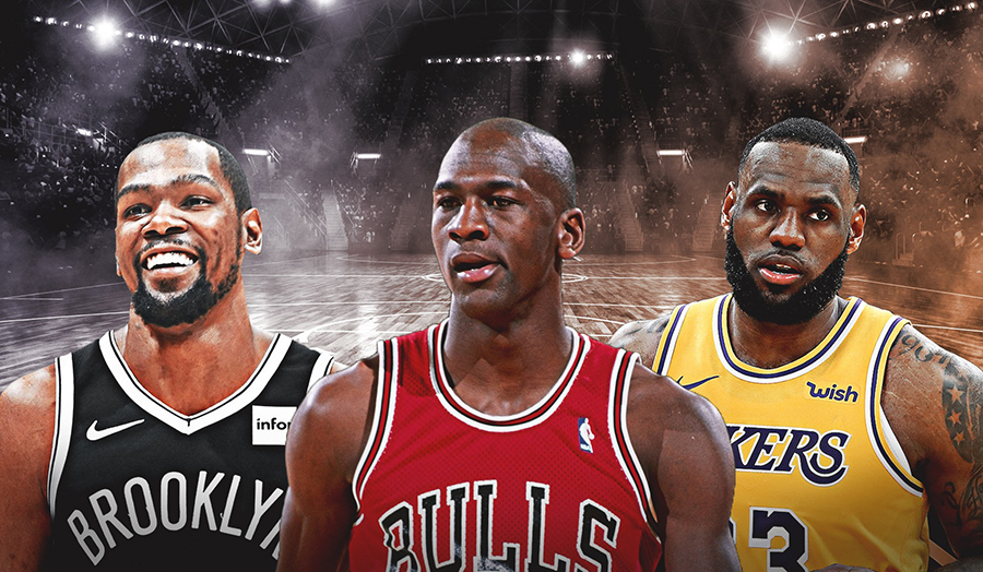 Lebron James, Michael Jordan và Kevin Durant đứng đầu về thu nhập từ giày