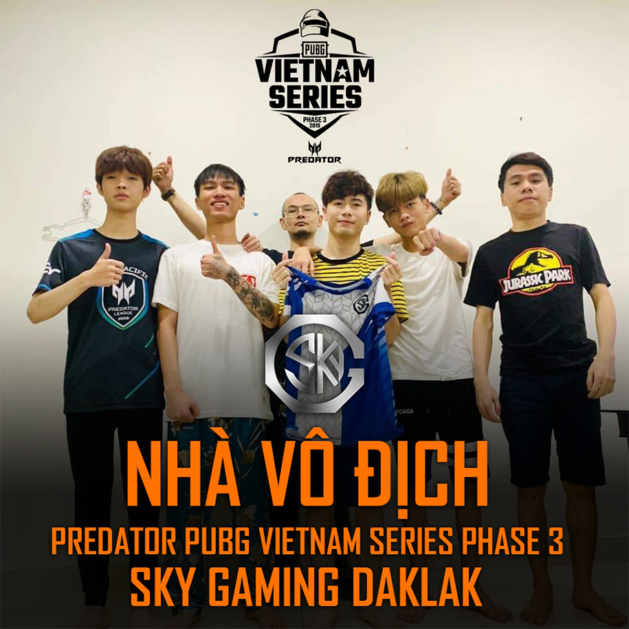 Kết quả Predator PVS Phase 3: Bất ngờ mang tên Sky Gaming Daklak Kết quả Predator PVS Phase 3: Bất ngờ mang tên Sky Gaming Daklak