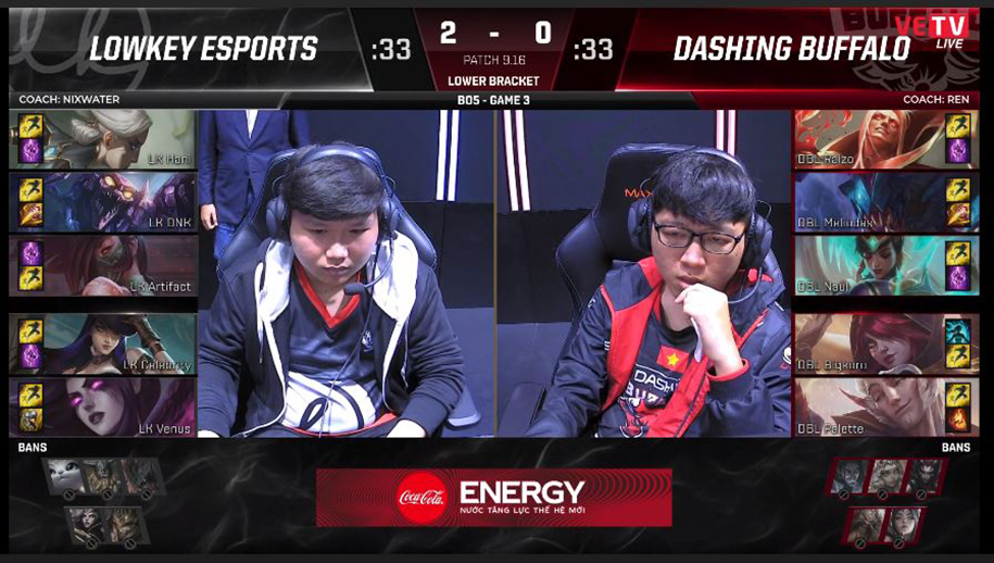 Kết quả Playoffs VCS Mùa Hè nhánh thua: LK hủy diệt DBL sau 3 game