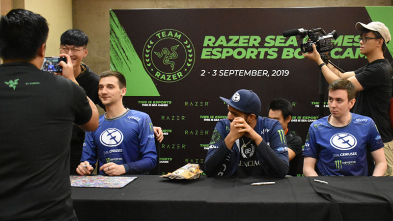 5 đội tuyển Dota 2 tham dự SEA Games 2019 luyện tập cùng Evil Geniuses