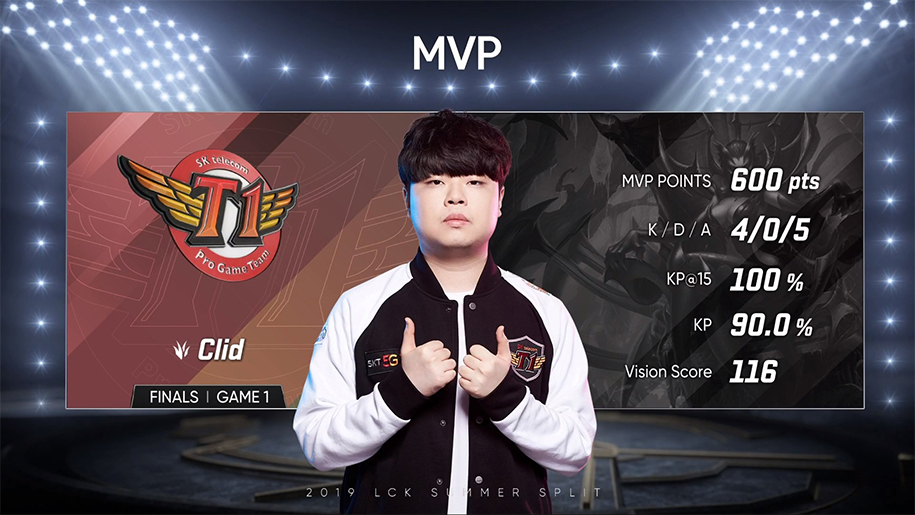 SKT Clid đoạt danh hiệu MVP chung kết LCK Mùa Hè SKT Clid đoạt danh hiệu MVP chung kết LCK Mùa Hè