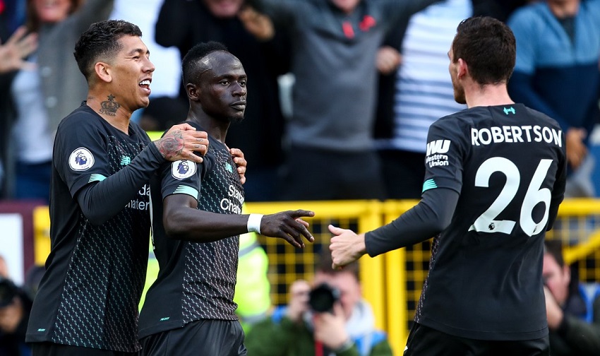 Firmino đi vào lịch sử trong ngày Liverpool thắng đậm Burnley