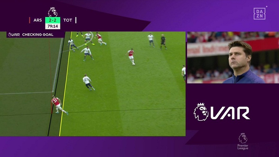 VAR lại giúp Tottenham có điểm trước Arsenal