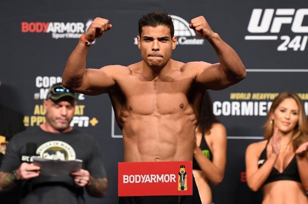 Paulo Costa tạm thời bị cấm thi đấu ở hạng cân Middleweight