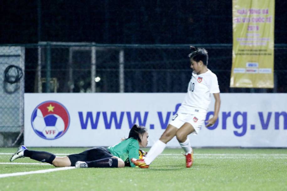 Kết quả  U15 nữ quốc tế 2019: Iceland vs Myanmar (1-1)