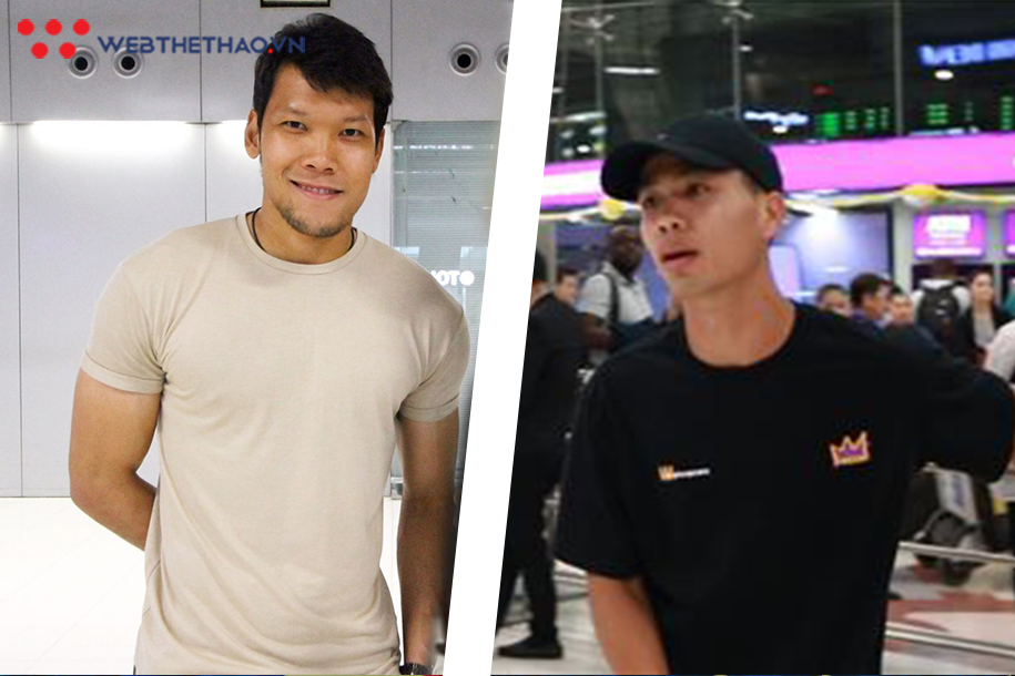 Viện binh của ĐT Việt Nam và ĐT Thái Lan đồng loạt trở về từ Bỉ