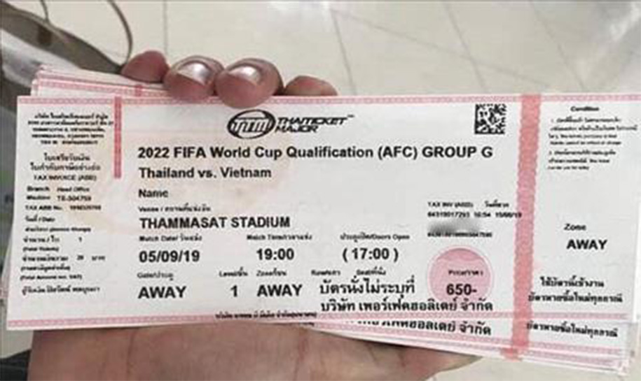 Giá vé xem Thái Lan vs Việt Nam: CĐV Việt gặp khó