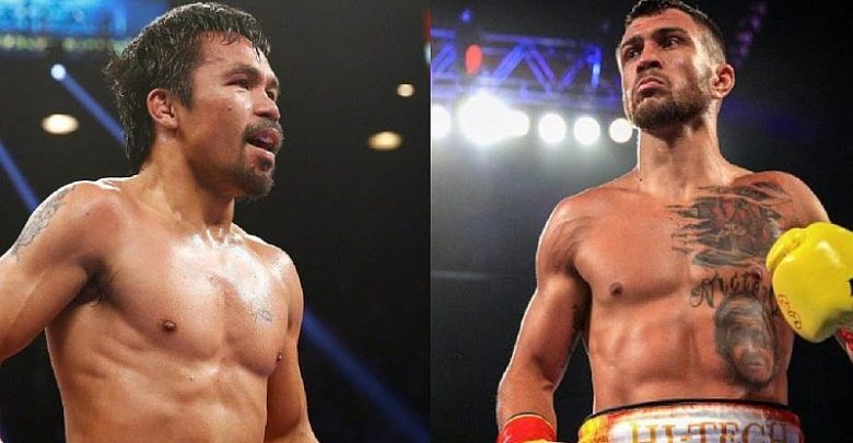 Vasyl Lomachenko không muốn so tài với thần tượng Manny Pacquiao