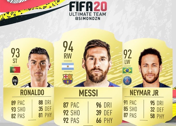 Tin bóng đá 4/9: Messi được đánh giá cao hơn Ronaldo trong FIFA 20