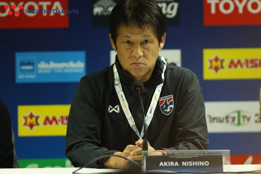 HLV Akira Nishino chê Thai League khiến ĐTQG “khát” tiền đạo giỏi