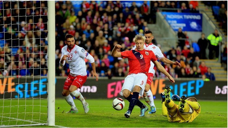 Nhận định Na Uy vs Malta 01h45, 06/09 (Vòng loại Euro 2020)