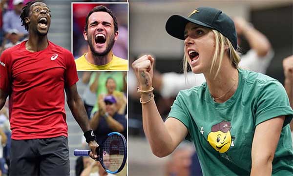 US Open: Andreescu lần đầu vào bán kết, Svitolina nhìn người yêu té đau