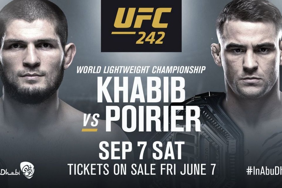 UFC 242: Khabib Nurmagomedov kết liễu Dustin Poirier bằng siết cổ sau