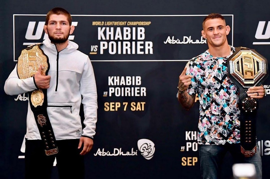 UFC 242: Khabib Nurmagomedov kết liễu Dustin Poirier bằng siết cổ sau UFC 242: Khabib Nurmagomedov kết liễu Dustin Poirier bằng siết cổ sau