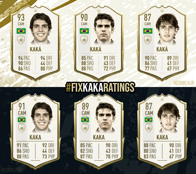 Kaka chính thức trở lại trong FIFA Kaka chính thức trở lại trong FIFA