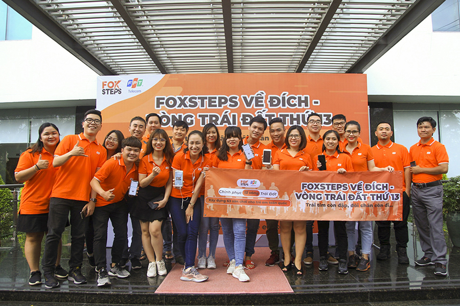 FPT Telecom hoàn thành dự án FoxSteps - Những bước chân nhà Cáo 13 vòng Trái đất