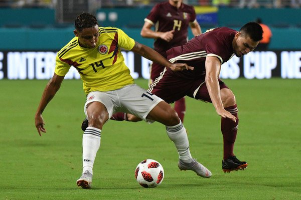 Link xem bóng đá trực tuyến Colombia vs Venezuela (08h00, 11/9)