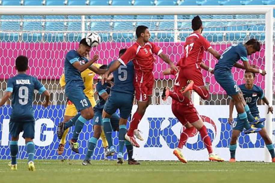 Link xem bóng đá trực tuyến Singapore vs Palestine (18h45, 10/9)