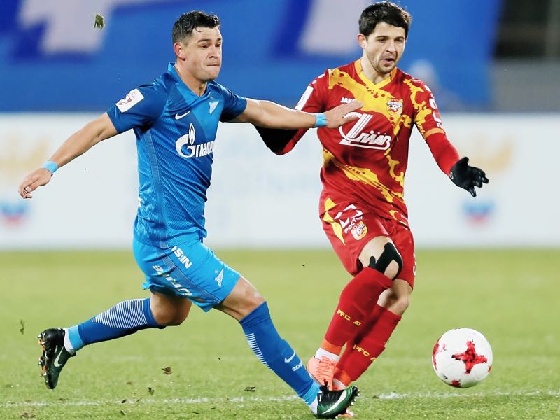 Dự đoán Zenit St.Petersburg vs Arsenal Tula 0h00, ngày 14/09 (VĐQG Nga)