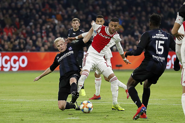Dự đoán Ajax Amsterdam vs Heerenveen 23h30, 14/09 (VĐQG Hà Lan 2019/20)