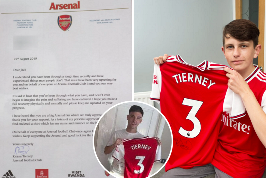 Ngôi sao Arsenal “đốn tim” người hâm mộ bằng hành động đẹp