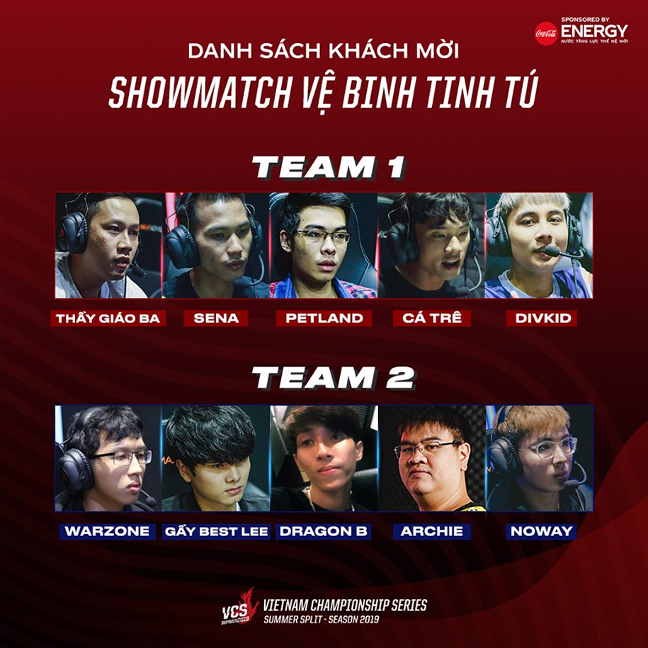 Showmatch chung kết VCS sôi động với dàn khách mời khủng