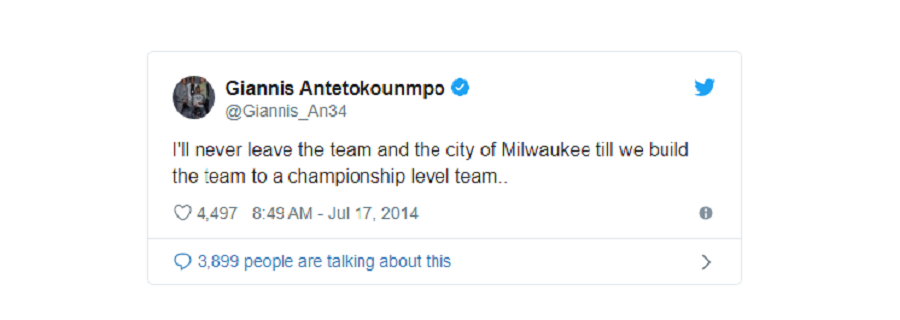 Giannis Antetokounmpo hưởng mức lương ngang Stephen Curry vào năm sau