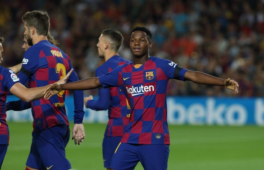 Barca chứng kiến Ansu Fati lập 3 kỷ lục khó tin trong 2 tuần